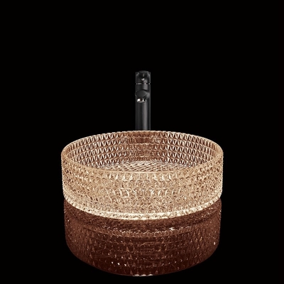 Diamond Vanity Counter Umywalka Herbata Kolor wolnostojąca umywalka łazienkowa