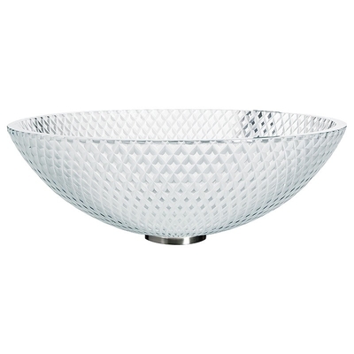 Super Clear Glass Vanity Umywalki Miska Łazienka Przezroczysty grawer CNC