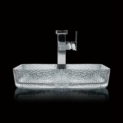 330mm 460mm Łazienka łazienkowa Łazienka stołowa Szkło płytkie Odlewanie kryształowe