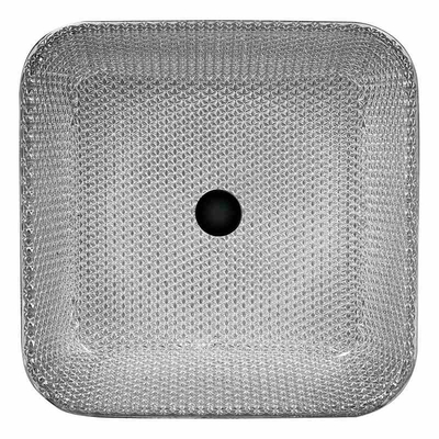 Shinning Square Countertop Łazienka Umywalka Chromowana galwanicznie kolorowe umywalki do rąk