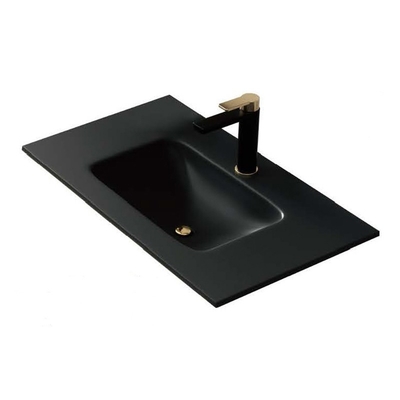 Umywalka ze szkła hartowanego w łazience Blat ze szkła hartowanego Dostosowane 60cm do 200cm