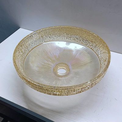 Rozmiar kanalizacji 1,77 cali Szklane baseny na naczynia do współczesnych łazienek