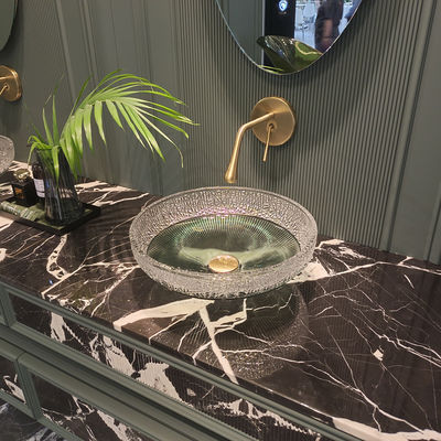 12 mm grubości okrągłe zbiorniki szklane bez przepływu okrągła grubość 12 mm